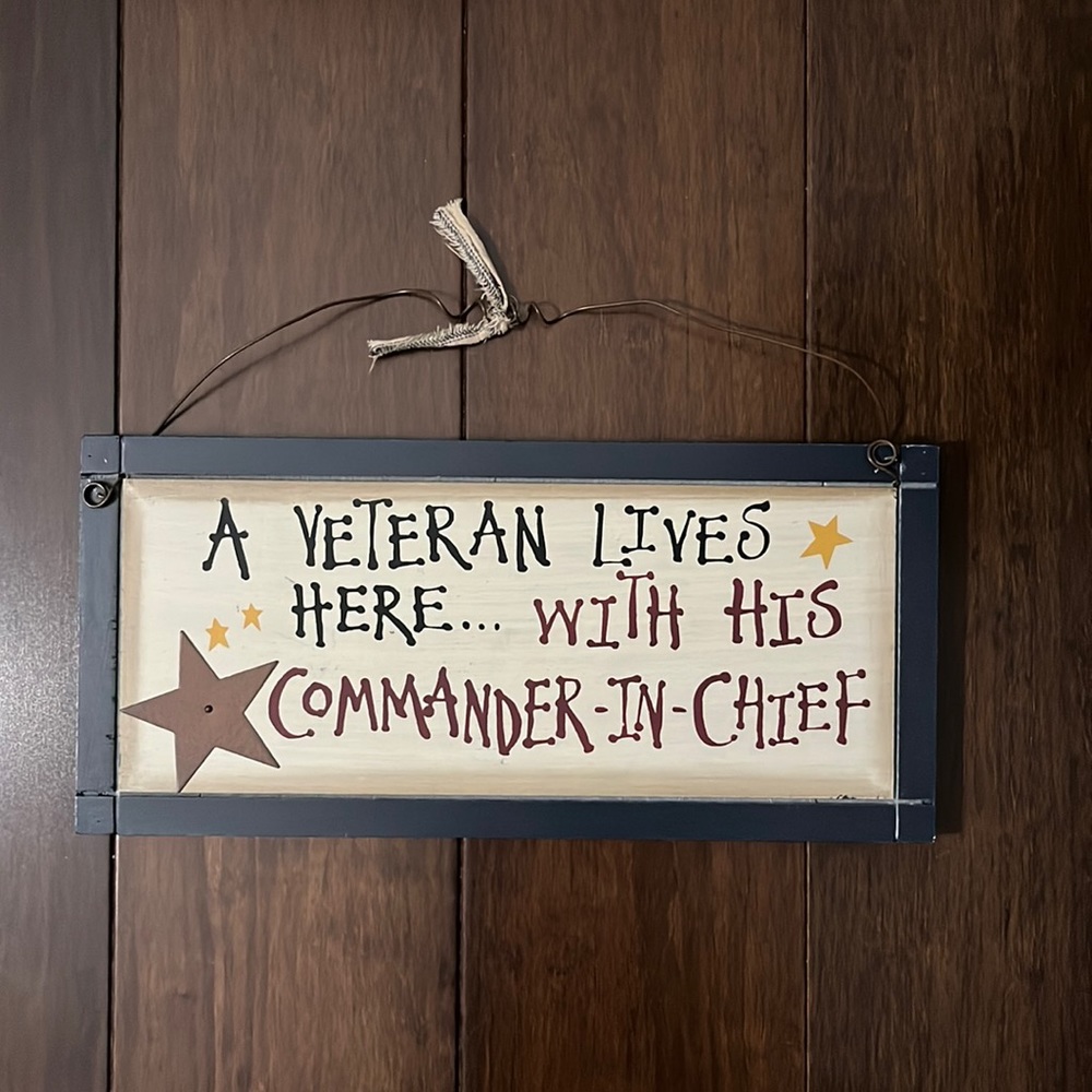 Veteran Sign